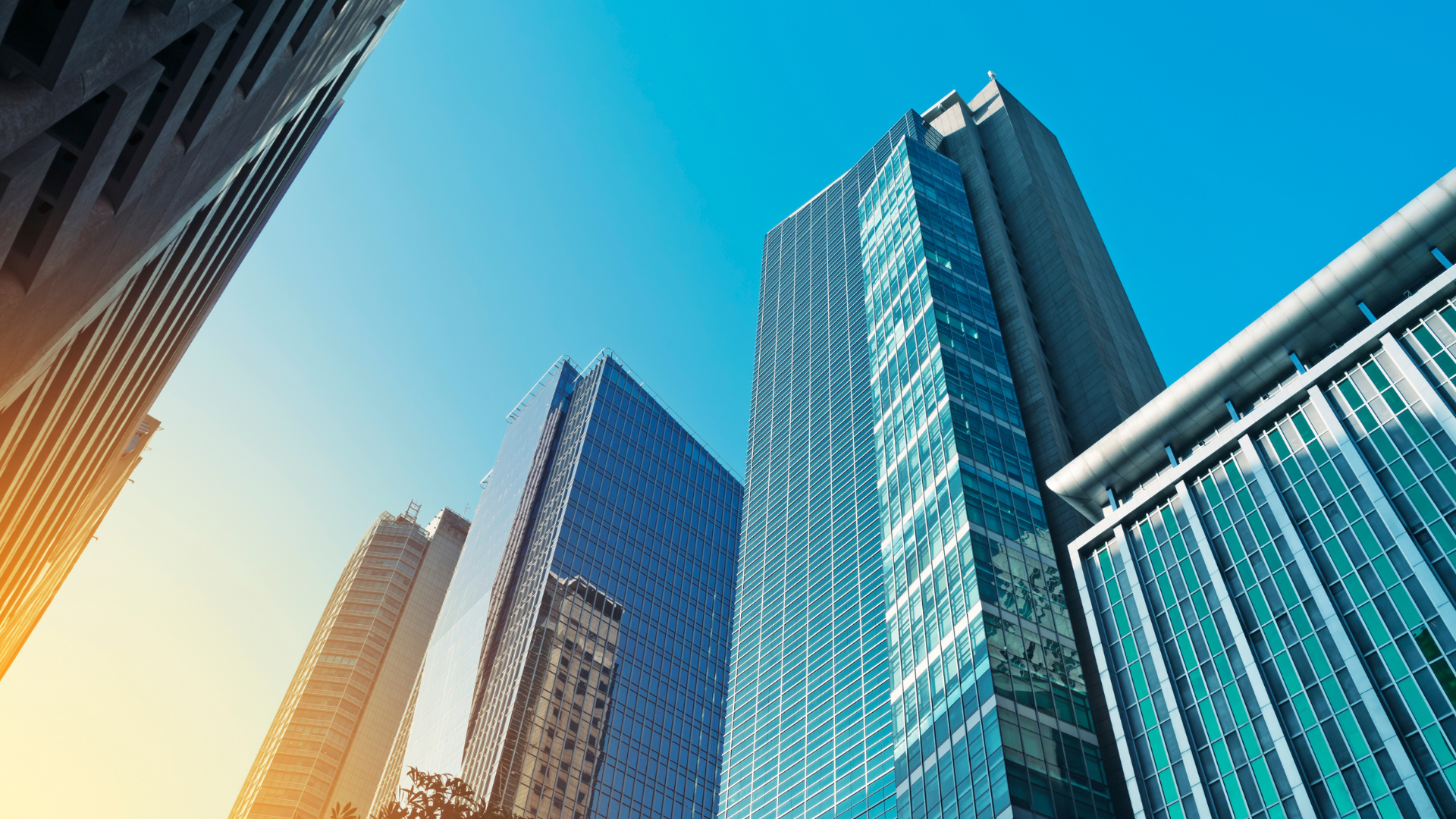 Modern office towers in a business district, a base for companies expanding under the Philippines-Chile CEPA
